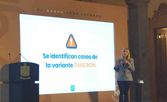 Reportan 10 nuevos casos de variante Ómicron en Nuevo León