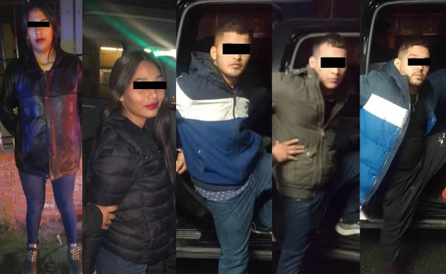 Caen en Monterrey tres hombres y dos mujeres con camioneta robada en Tamaulipas