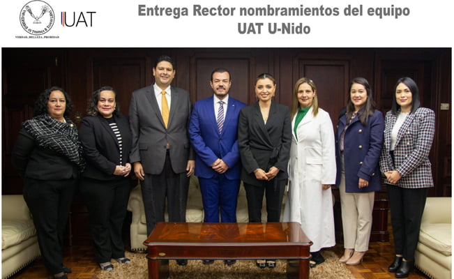 Presenta Rector Guillermo Mendoza Cavazos equipo UAT U-NIDO