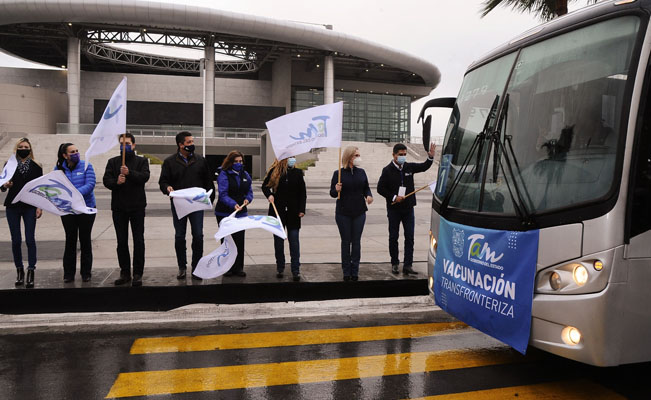 Exitosa la Campaña Transfronteriza de Vacunación del Gobernador de Tamaulipas 