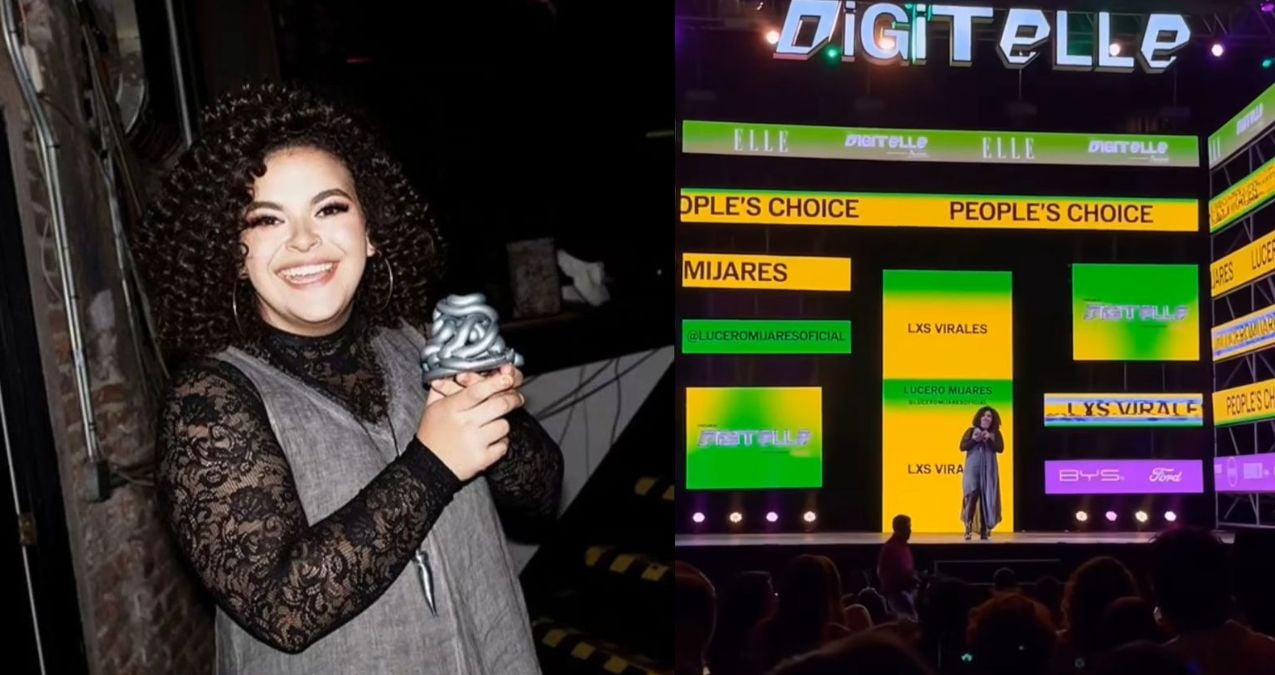 Premios DigitELLE: Lucerito Mijares brilló