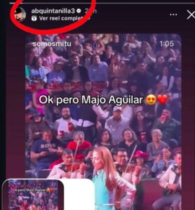 A.B. Quintanilla destaca el talento de Majo Aguilar