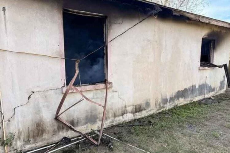 Abuelitos y nieta mueren durante incendio domiciliario en Río Bravo, Tamaulipas