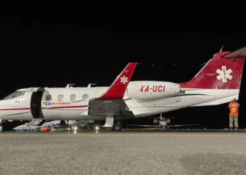 Accidente aéreo Filadelfia niña mexicana