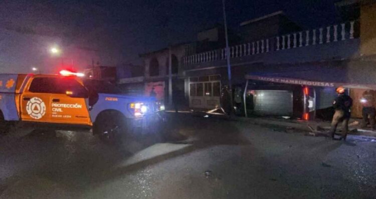 Accidente en Monterrey lesionados