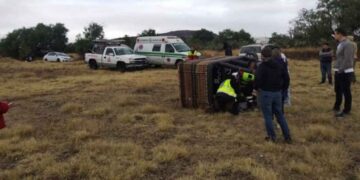 Accidente en globo aerostático en Teotihuacán, Estado de México, deja dos turistas lesionados