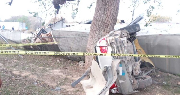 Accidente en la Carretera Victoria-Monterrey deja dos fallecidos y dos heridos