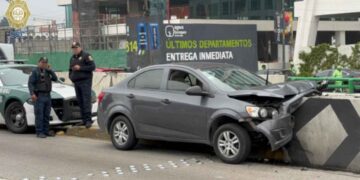 accidente automovilístico en la México-Toluca