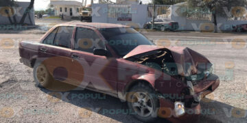 Accidente frontal en la carretera Victoria a Soto la Marina deja dos heridos