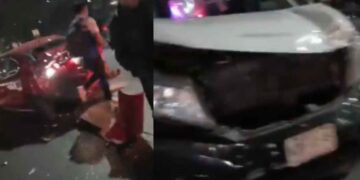 Accidente múltiple Tlalnepantla