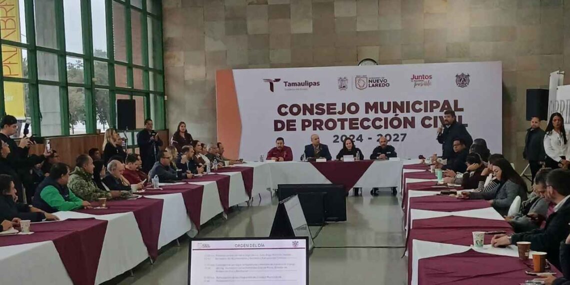 Activa Nuevo Laredo el Consejo Municipal de Protección Civil 2024-2027 por frío extremo