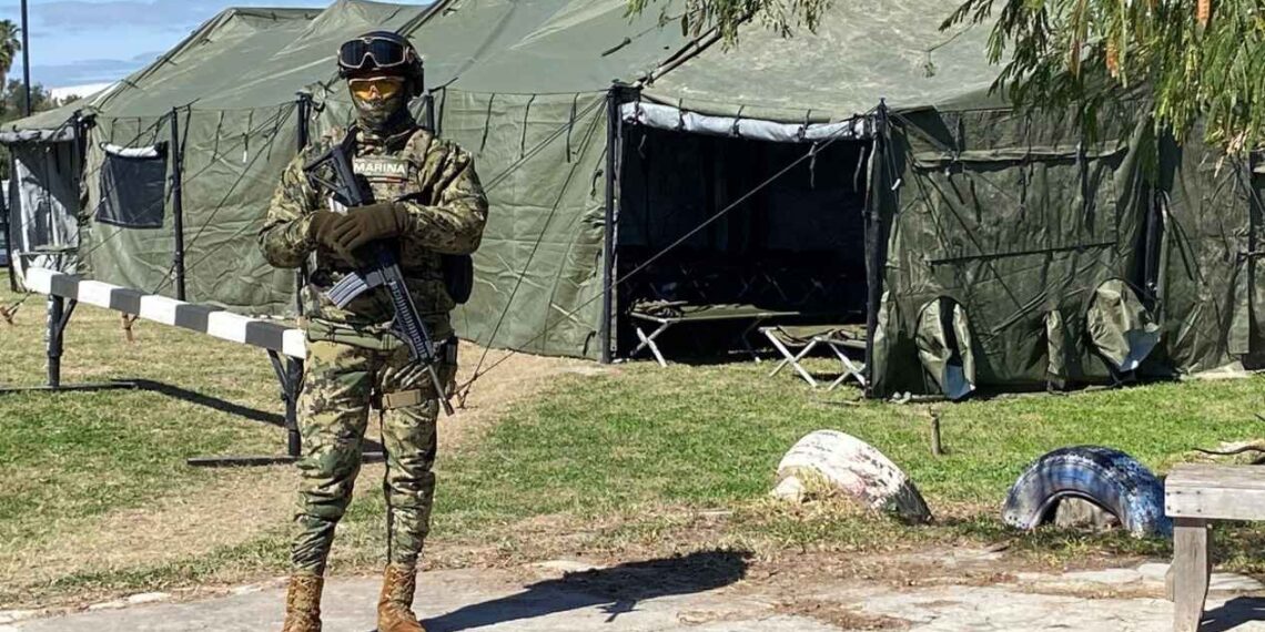 Albergue para deportados en Matamoros