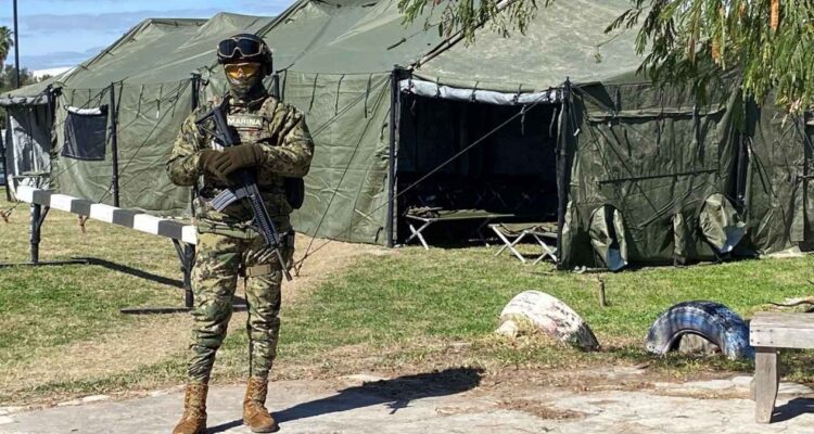 Albergue para deportados en Matamoros