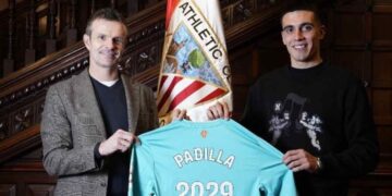 Alex Padilla renueva con el Athletic de Bilbao hasta 2029
