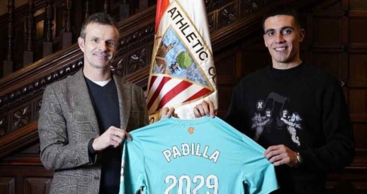 Alex Padilla renueva con el Athletic de Bilbao hasta 2029