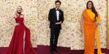 Alfombra roja Globos de Oro 2025