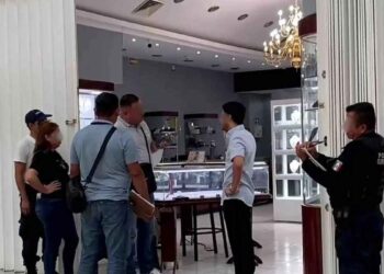 Cancún asalto a joyería