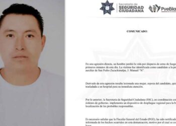 Asesinan a Juan Manuel Zenteno, candidato a presidencia auxiliar en Puebla