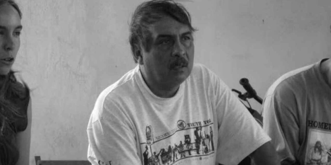 activista Arnoldo Nicolás Romero Oaxaca