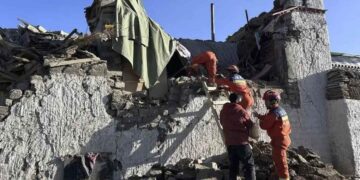 Así luce China tras terremoto que dejó más de 120 fallecidos