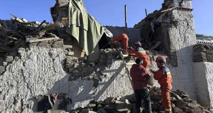 Así luce China tras terremoto que dejó más de 120 fallecidos