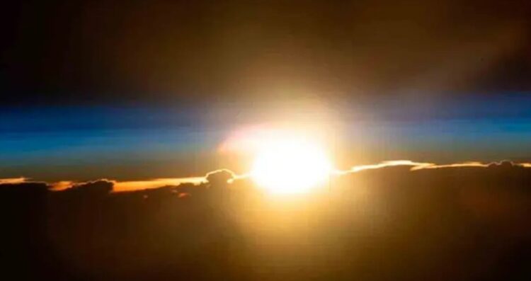 Así se vio el inicio del 2025 desde el espacio, según la EEI