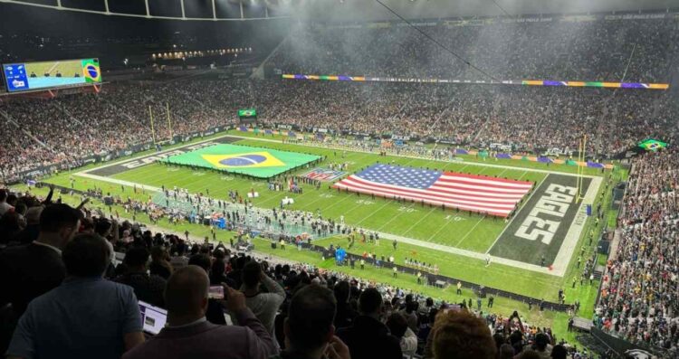 Brasil busca más partidos de la NFL y ya está negociando acuerdos a largo plazo
