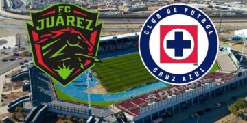 Cambio de horario para el partido FC Juárez vs Cruz Azul en la Jornada 2 del Torneo Clausura 2025