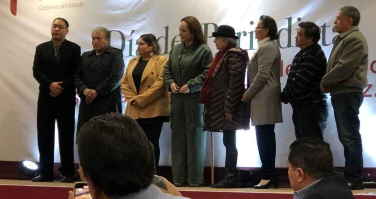 Carmen Canturosas festejó periodistas