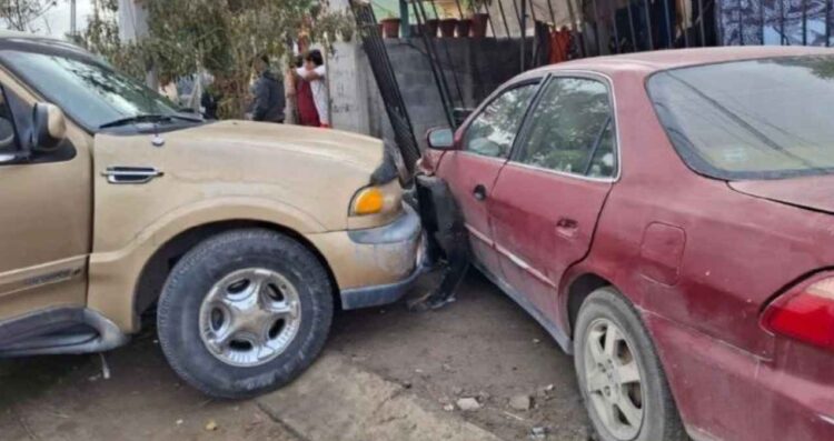 Choque Nuevo Laredo herido