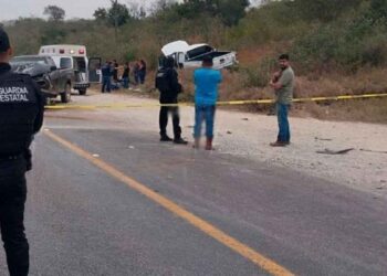 Choque frontal entre dos camionetas deja 7 lesionados en la carretera Victoria-Mante