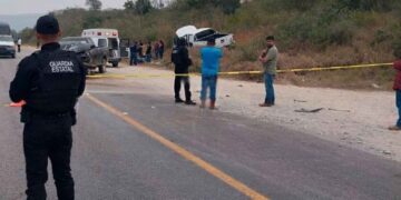 Choque frontal entre dos camionetas deja 7 lesionados en la carretera Victoria-Mante