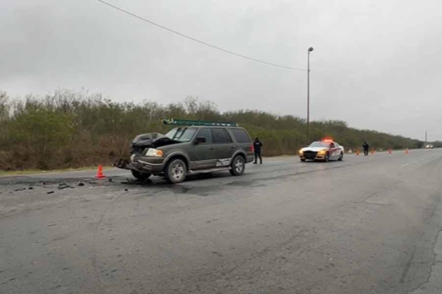 Choque por alcance Reynosa