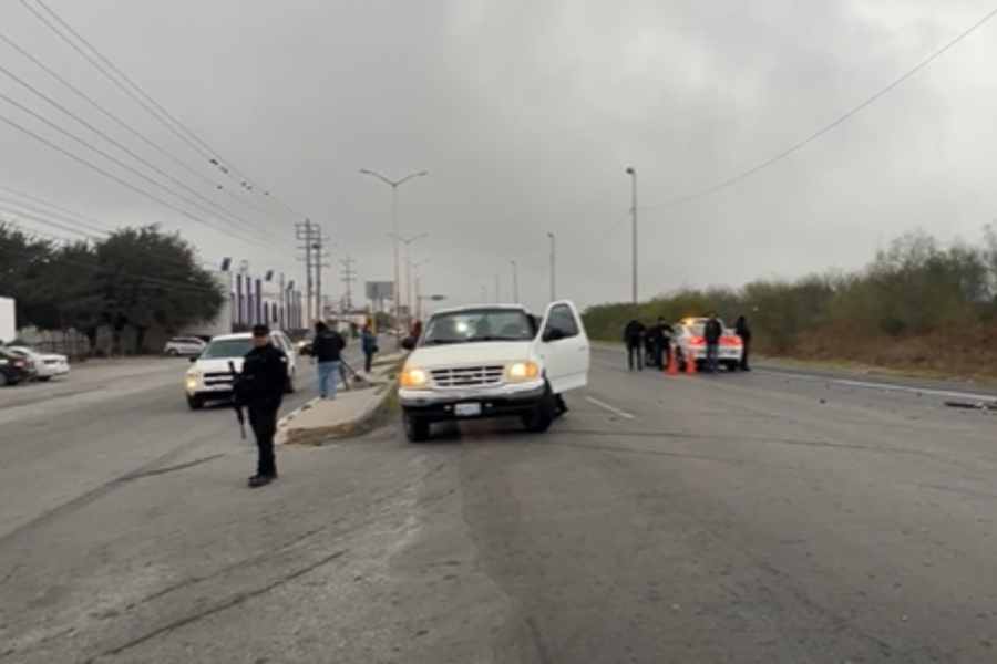 Choque por alcance Reynosa