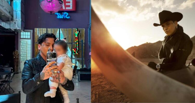 Christian Nodal lanza una canción especial para su hija Inti