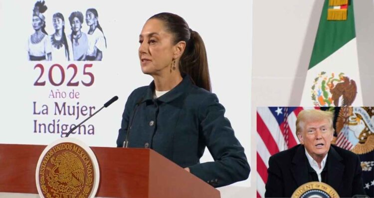 Claudia Sheinbaum afirma que Donald Trump ha deportado a más de 4 mil personas en su primera semana