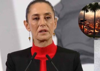 Claudia Sheinbaum se solidariza con los connacionales en Los Ángeles, California ante los incendios