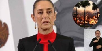 Claudia Sheinbaum se solidariza con los connacionales en Los Ángeles, California ante los incendios