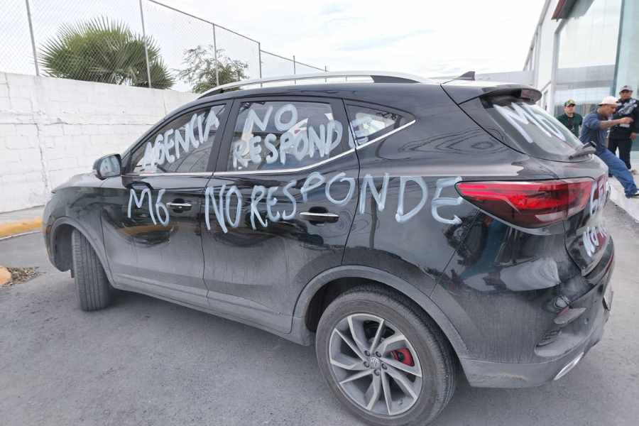 Cliente denuncia que le vendieron camioneta defectuosa en agencia MG Reynosa y no le dan solución 
