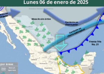Clima 6 de enero 2025 ¿Qué estados tendrán bajas temperaturas