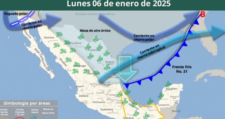 Clima 6 de enero 2025 ¿Qué estados tendrán bajas temperaturas
