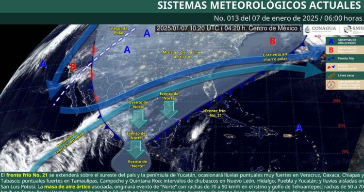 Clima en México: ¿En qué estados descenderá la temperatura HOY martes 7 de enero?