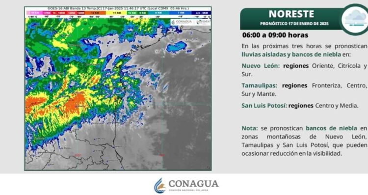 Clima viernes 17 de enero Tamaulipas Temperatura en municipios