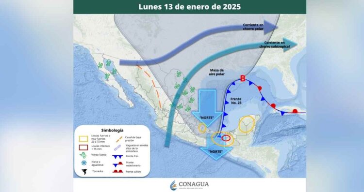 Clima ¿Hará mucho frío este lunes 13 de enero en México?