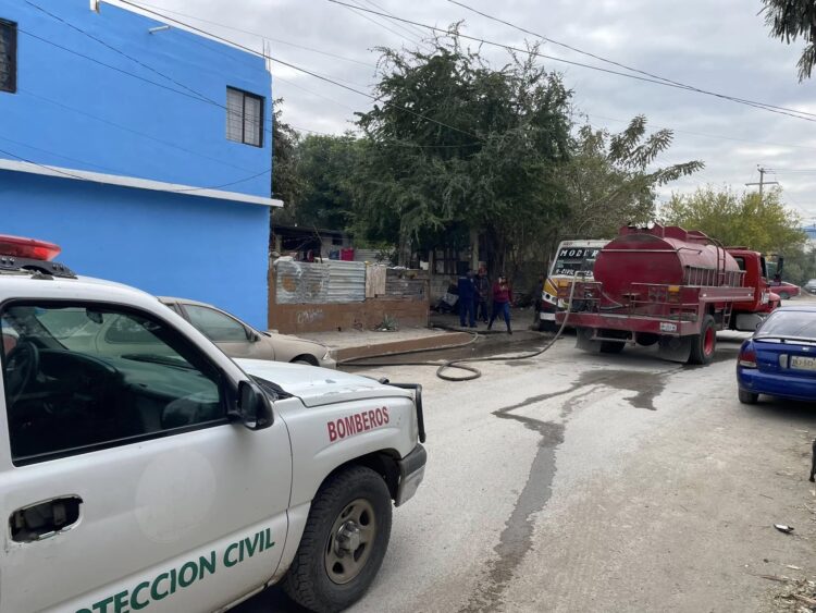 Colilla de cigarro provoca incendio y consume vivienda en colonia La Moderna de Ciudad Victoria