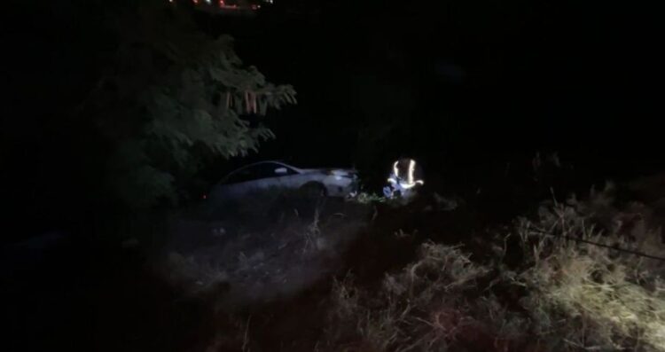 Conductor de un vehículo cayó a canal en Matamoros, Tamaulipas