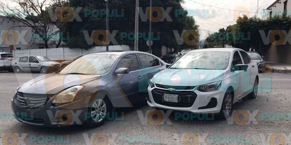 Conductor despistado provoca choque en la colonia Morelos de Ciudad Victoria