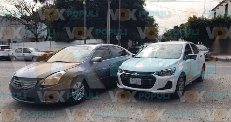 Conductor despistado provoca choque en la colonia Morelos de Ciudad Victoria