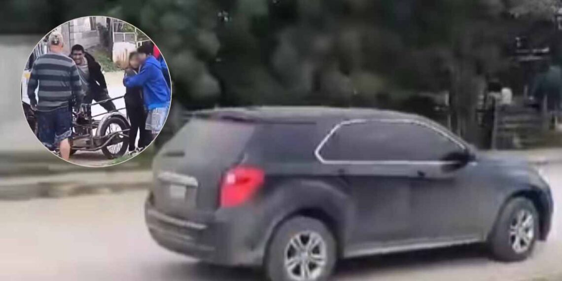 huye atropellar familia Altamira