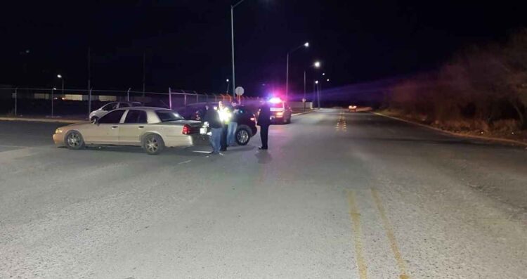 choque vehículos Nuevo Laredo